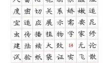 庞中华楷书字帖下载,传承经典，提升书法艺术修养